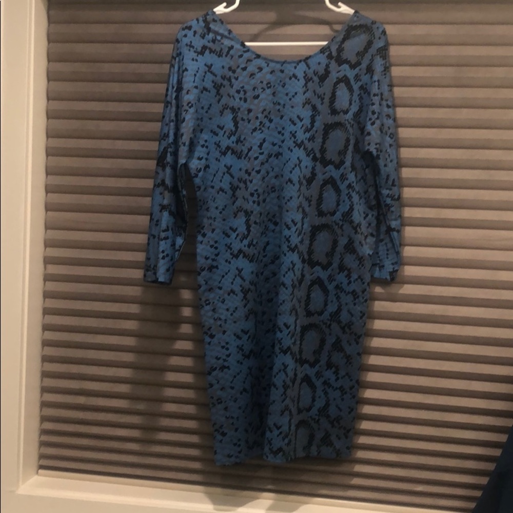 Julie Brown snake print dress